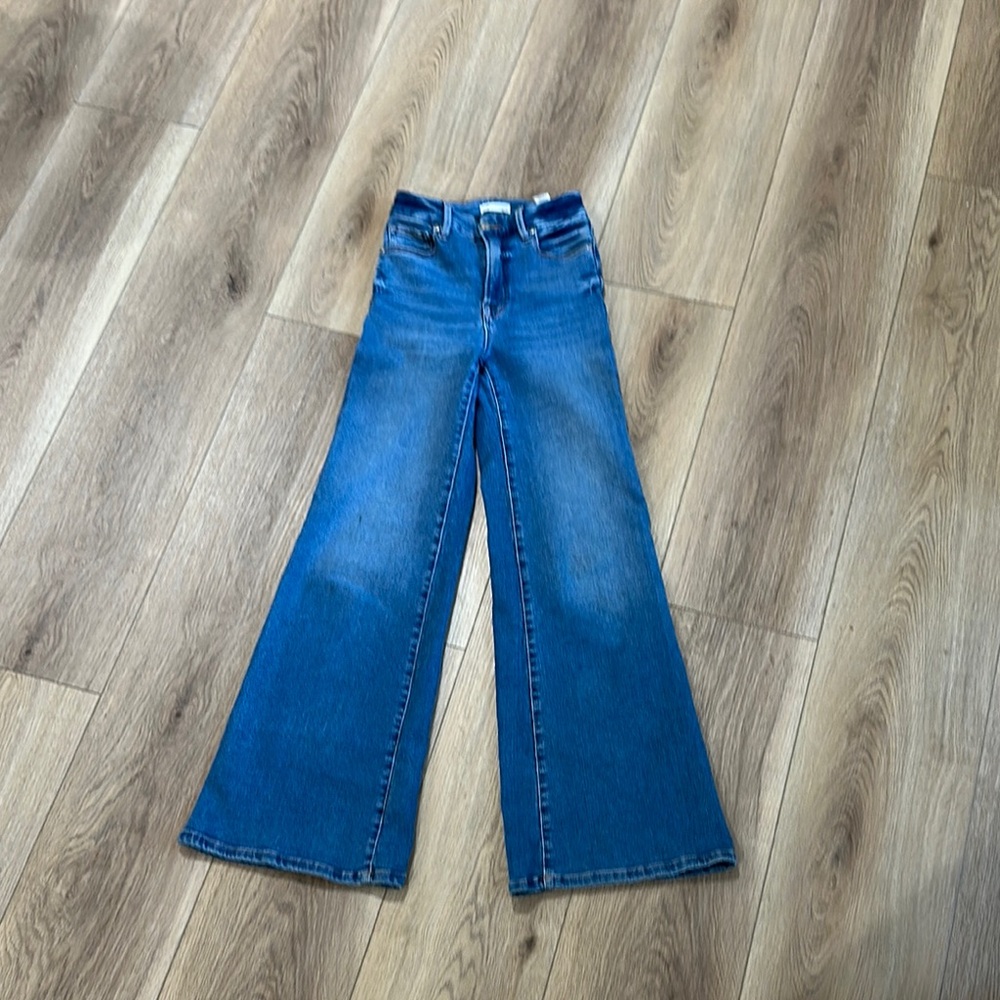 Good American palazzo Goid Waist jeans